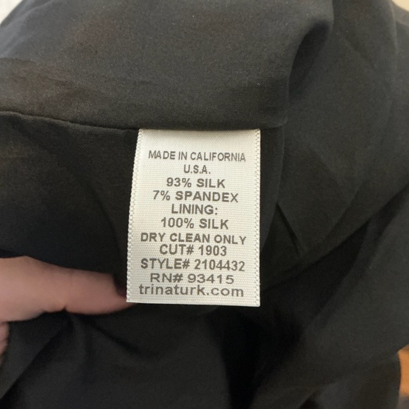 Trina Turk Los Angeles Strapless Geometric Print Dress Size 4 NWT - Picture 13 of 13